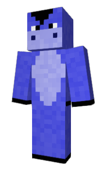 Minecraft skin BlueDonkey