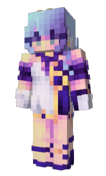 Minecraft skin Jiangshi