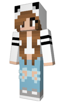 Minecraft skin Pandita8