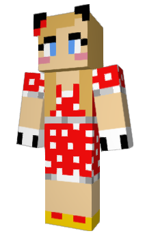 Minecraft skin MinnieK