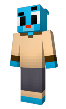 Minecraft скин по нику Gumball00