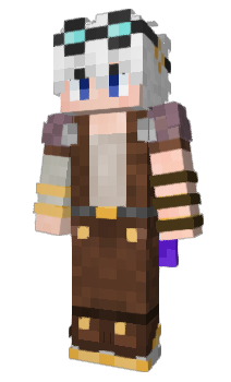 Minecraft skin Krisanttemo