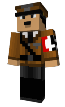 Minecraft skin Adolf_Hitlerr