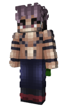 Minecraft skin Sukuna_