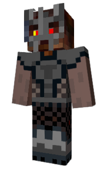 Minecraft скин по нику RaccoonKing