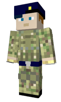 Minecraft skin creeper11_army