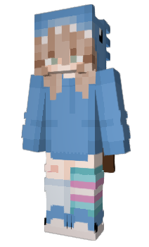 Minecraft скін по ніку Ghostolotl