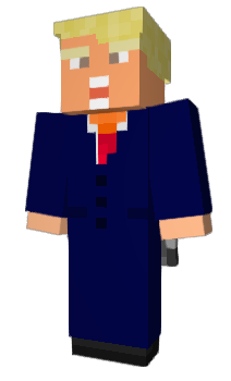 Minecraft скін по ніку DonaldTrunk