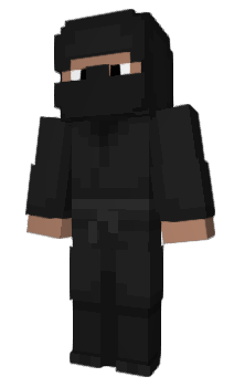Minecraft skin Blacknija
