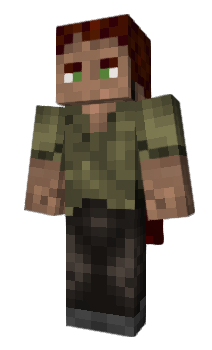 Minecraft skin nightred