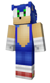 Minecraft skin sonic28