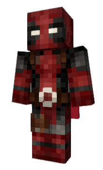 Minecraft skin Deadpooll