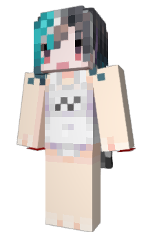 Minecraft skin MoonaHoshi