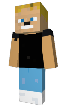 Minecraft скін по ніку KingPineapple