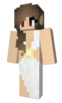 Minecraft skin WhiteRedRose