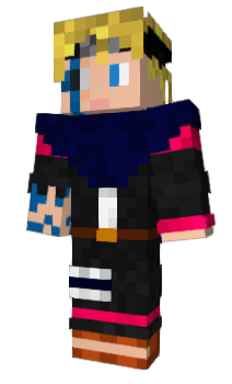 Minecraft скин по нику BorutoUsumaki