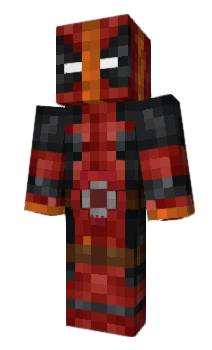 Minecraft skin Deadpool1009