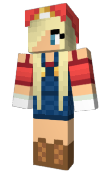 Minecraft скін по ніку hermosita