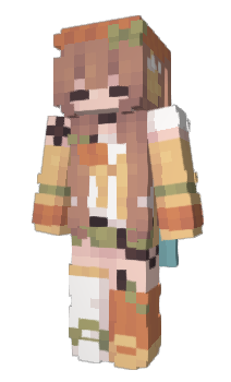 Minecraft скин по нику FLOR1FEL
