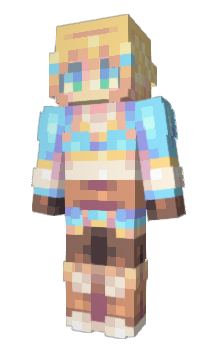 Minecraft skin Trikimu