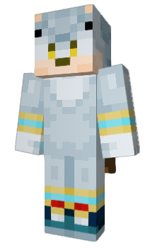 Minecraft скін по ніку SilverDaGoat