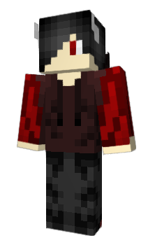 Minecraft скін по ніку RedBlueDevil