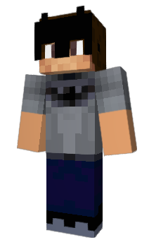 Minecraft скін по ніку Batman411