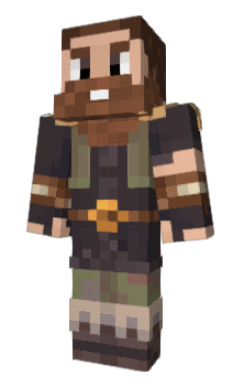 Minecraft skin Grimnir