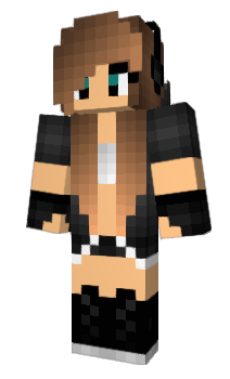 Minecraft скін по ніку Girl3456