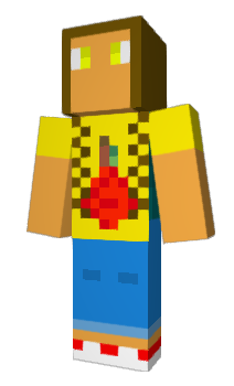 Minecraft скин по нику SuperHeroPig