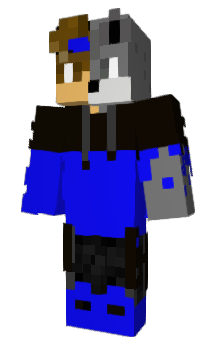 Minecraft skin DemiWxlf