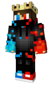 agua fogo  Minecraft Skins