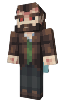 Minecraft skin thewolfyone
