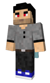 Minecraft скин по нику thewolfyone