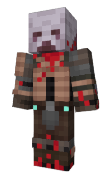 Minecraft skin Necromorph