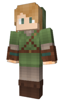 Minecraft skin Alex_Gan