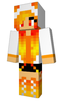 Minecraft skin FireGirle