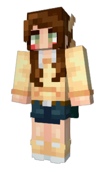 Minecraft skin Pauline