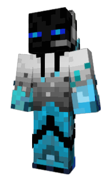 ice enderman Minecraft skin