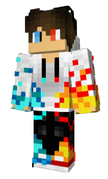 Minecraft скин по нику RainbowBot