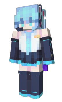 Minecraft skin Mikqs