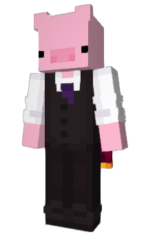 Minecraft skin ThePurplePiggies