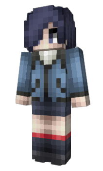 Minecraft skin T0uka_Kirishima