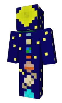 Minecraft skin SaturnAndJupiter