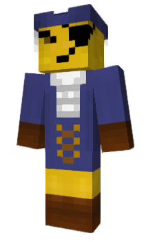 Minecraft skin BananaPirate