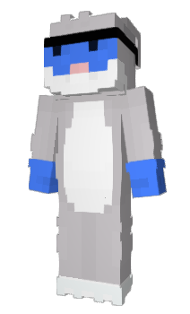 Minecraft skin Aguaaa