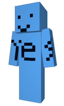 Minecraft skin frostyblue