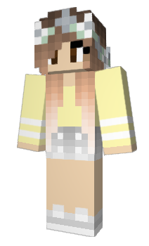 Minecraft skin GirlOfPVP