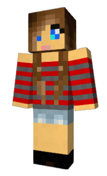 Minecraft skin Lunarainbow