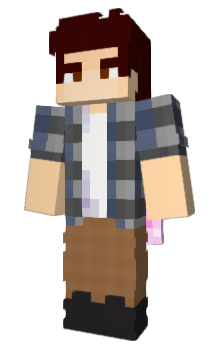 Minecraft skin YellowTuxedo